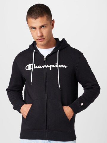 Champion Authentic Athletic Apparel Collegetakki värissä musta: edessä