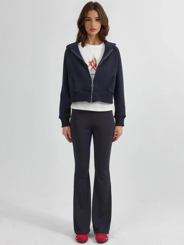 Giacca di felpa di Hiccup in blu: frontale