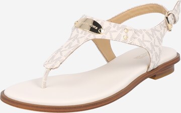 MICHAEL Michael Kors Teenslipper in Beige: voorkant