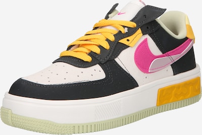 Nike Sportswear Zemie brīvā laika apavi 'Air Force 1 Fontanka', krāsa - oranžs / rozā / melns / balts, Preces skats