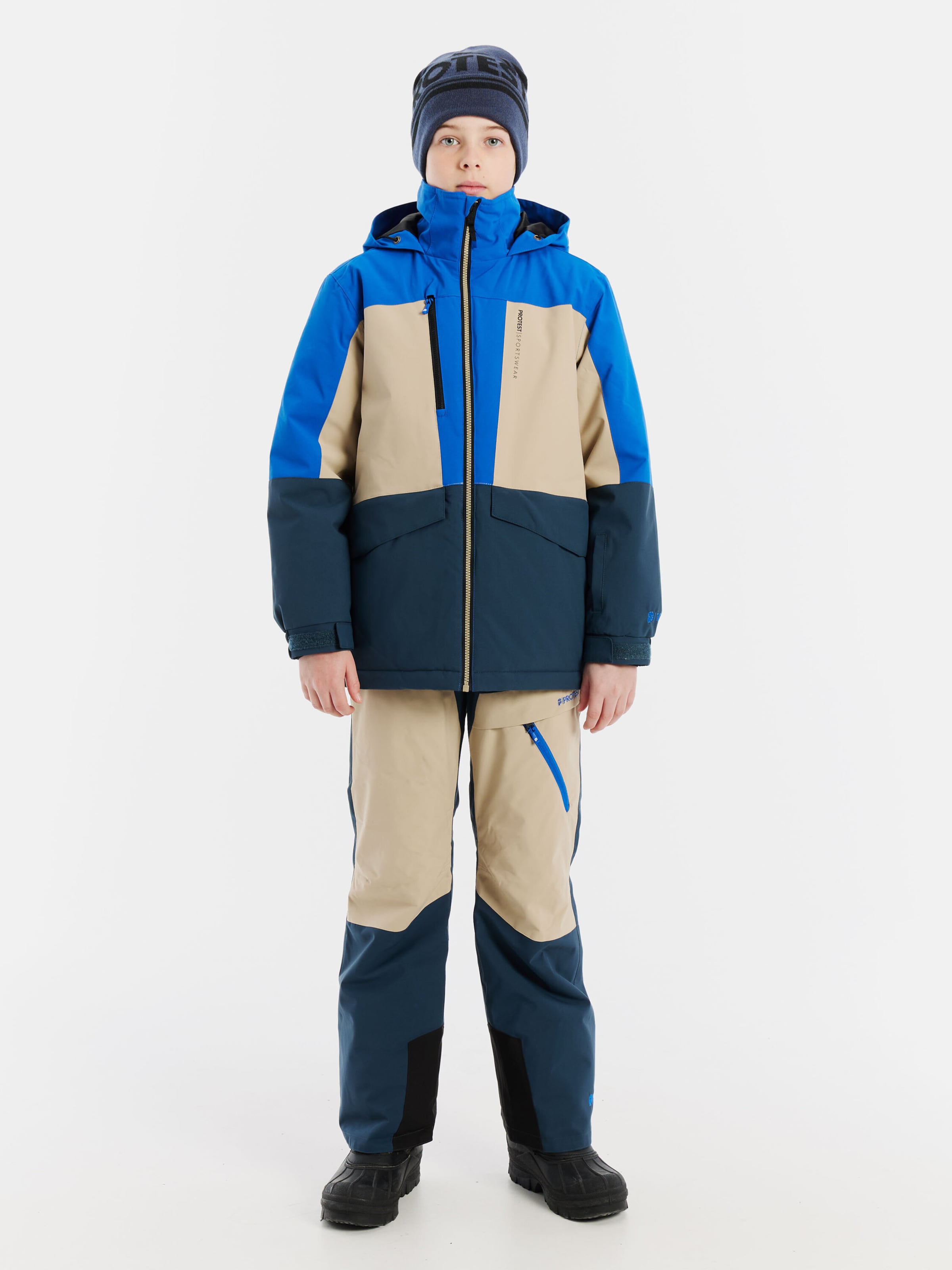 PROTEST Sportjacke 'PRTMilan JR'‌‌‌‌ in Blau