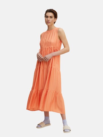 TOM TAILOR Summer Dress in Orange: front