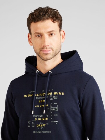 s.Oliver Sweatshirt in Blue