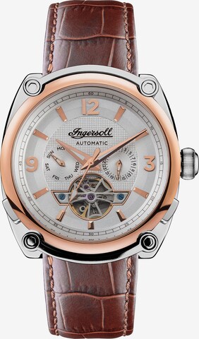 INGERSOLL Analoog horloge 'The Michigan' in Bruin: voorkant