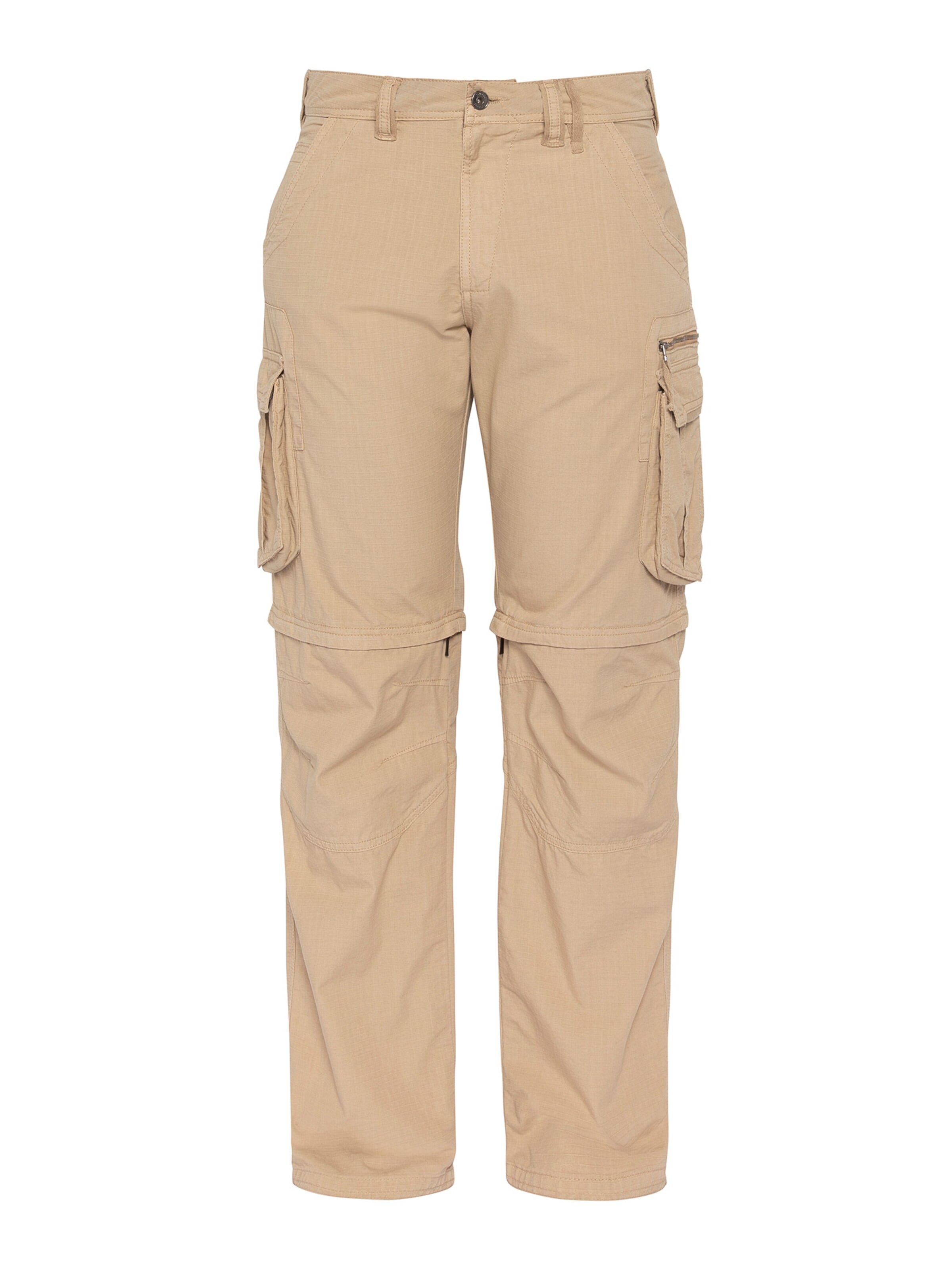Pantalon Schott NYC en beige : devant