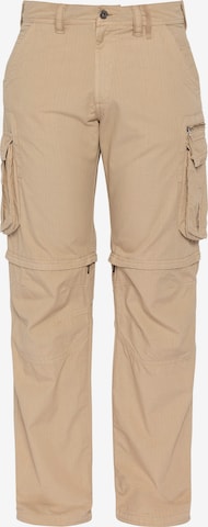 Pantalon Schott NYC en beige : devant