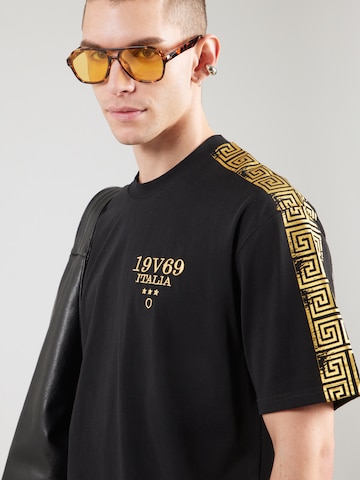 19V69 ITALIA Shirt 'Tamaro' in Black