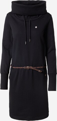 Robe 'Laurra' Ragwear en noir : devant