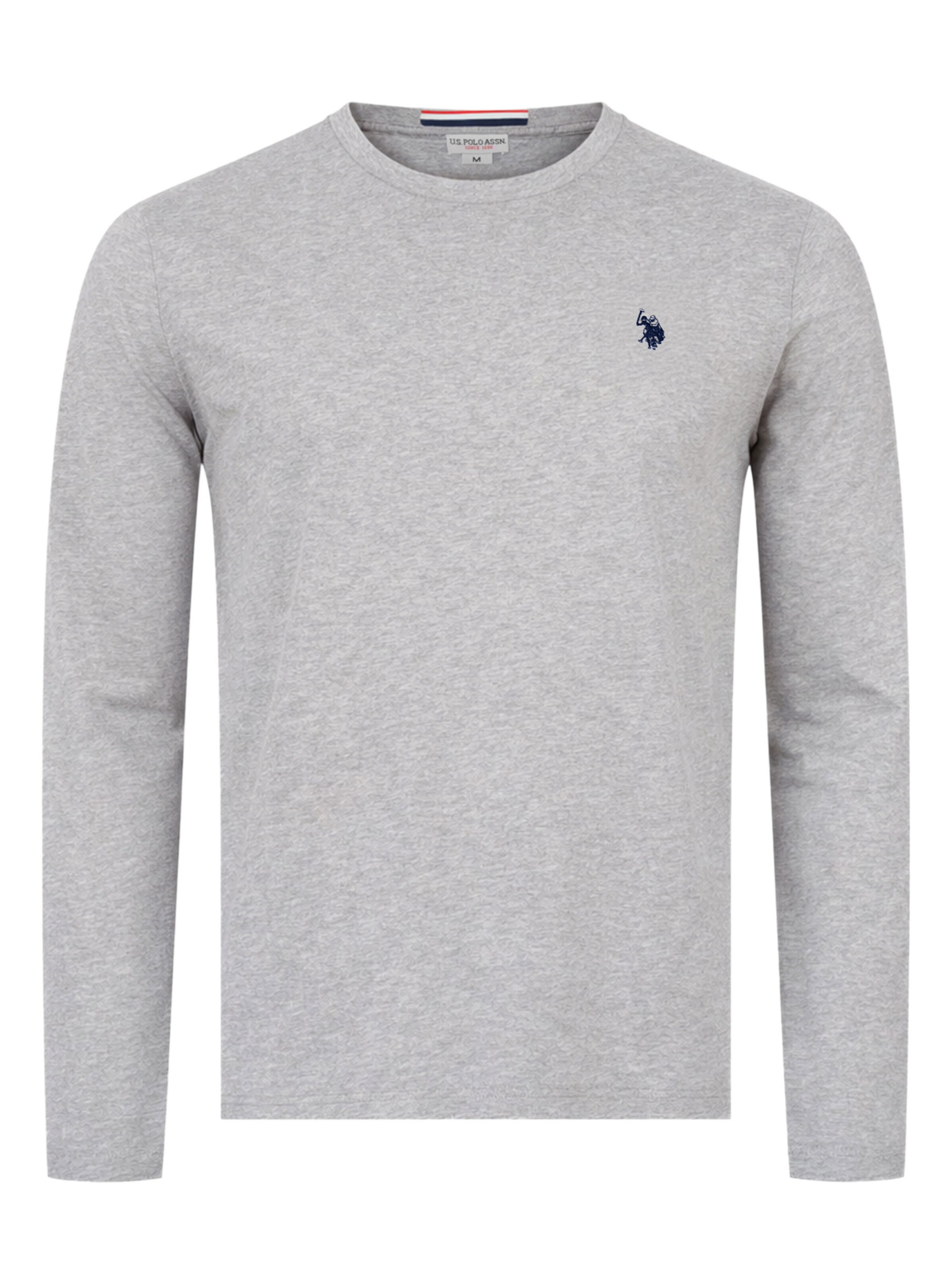 U.S. POLO ASSN. Shirt in Grijs: voorkant