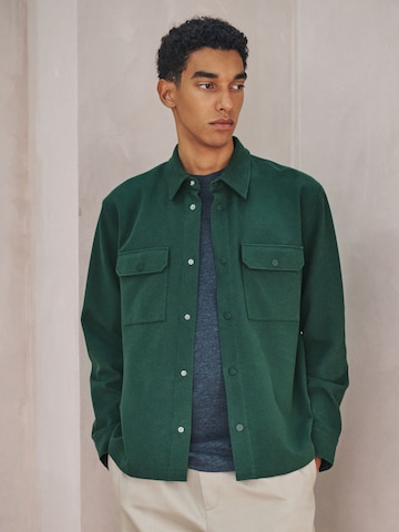 Regular fit Camicia di Next in verde: frontale