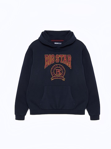 BIG STAR Sweatshirt ' LIRON ' in Black: front