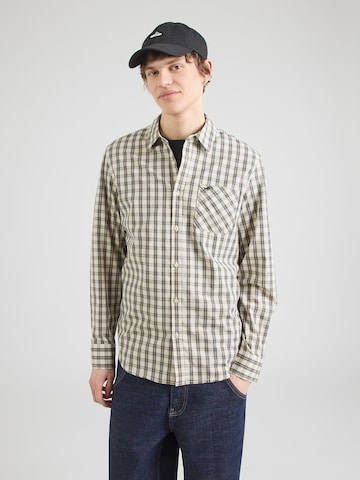 MUSTANG Regular fit Риза 'CHESTER' в бежово: отпред