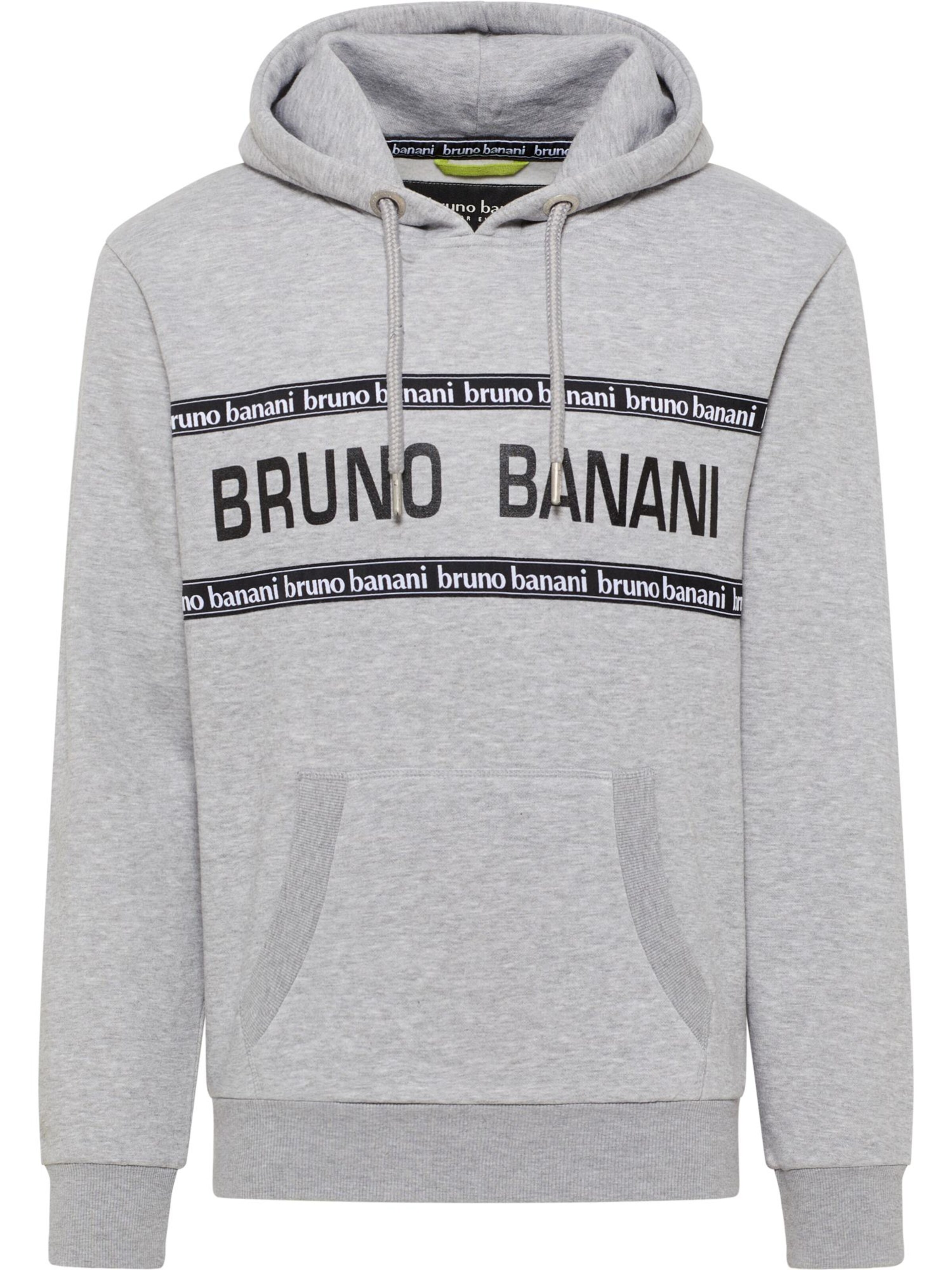 Sweat-shirt Bruno Banani en gris : devant