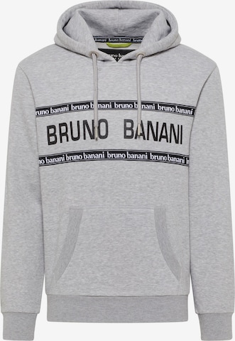 Sweat-shirt BRUNO BANANI en gris : devant