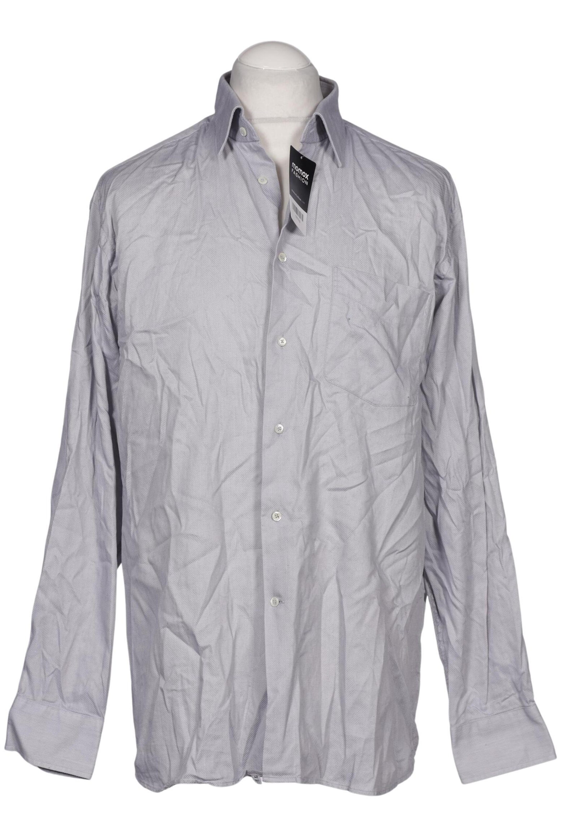 Jacques Britt Button Up Shirt in L in Grey: front
