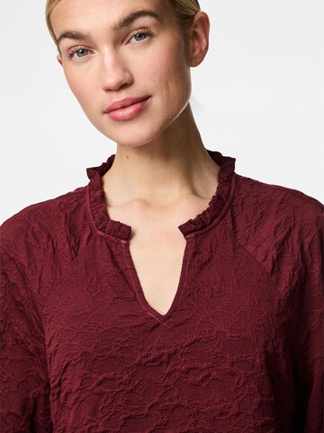 PIECES Blouse 'NALANI' in Red