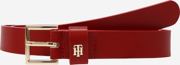 Ceinture TOMMY HILFIGER en rouge : devant