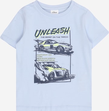 s.Oliver Shirt in Blau: Vorderseite