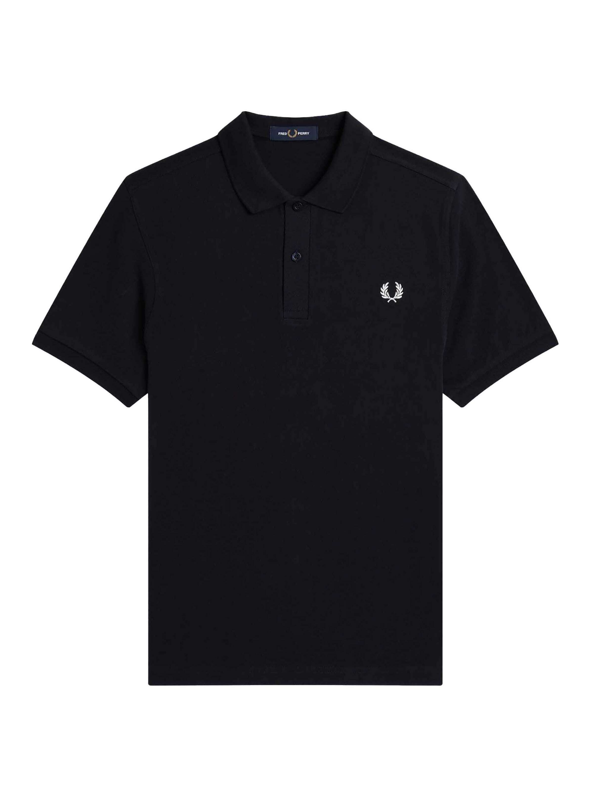 T-Shirt Fred Perry en noir : devant