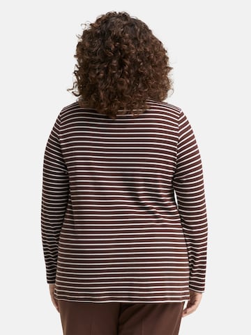 Tom Tailor Women + Majica | rjava barva