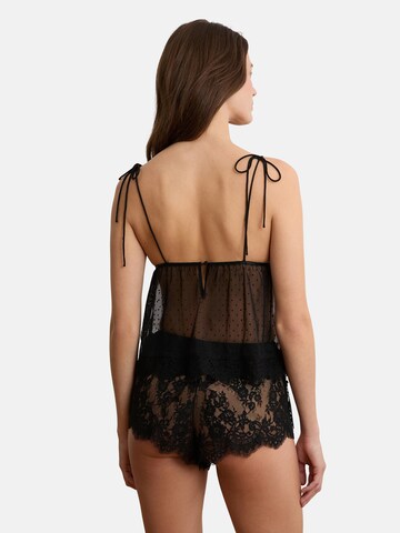 ETAM Slaapshirt 'Infini' in Zwart