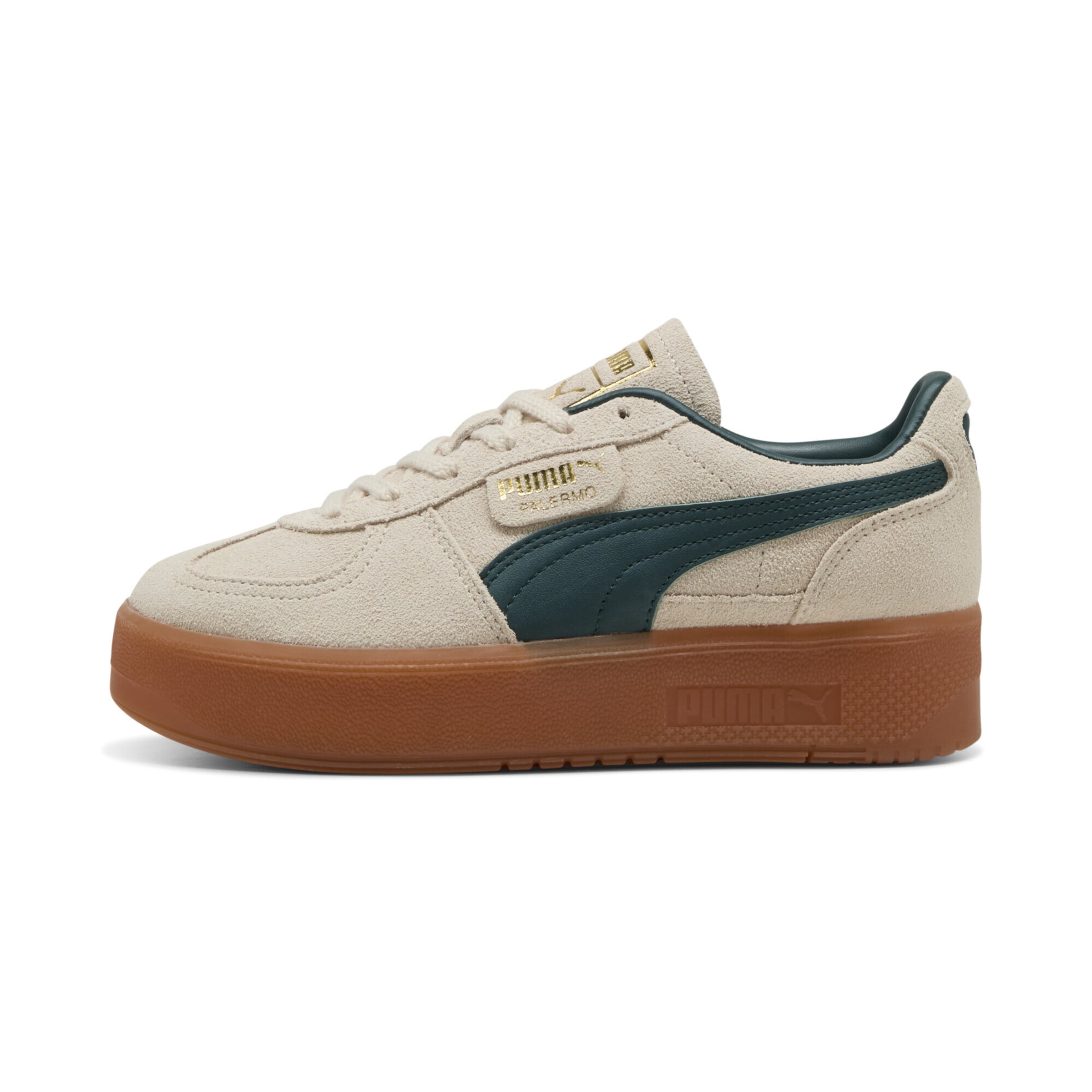 PUMA Platform trainers 'Palermo Elevata' in White: front