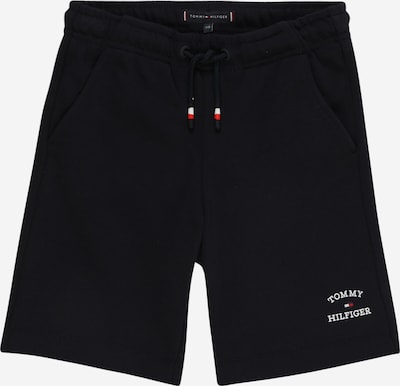 TOMMY HILFIGER Shorts in nachtblau / weiß, Produktansicht