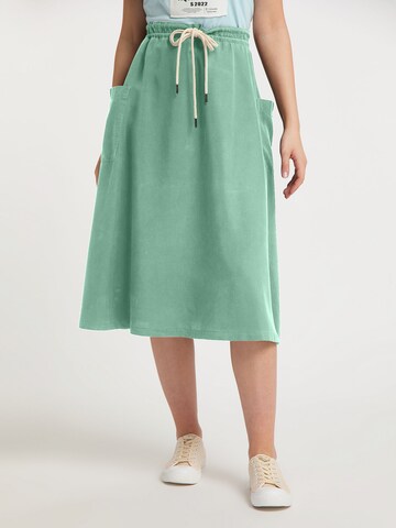 SOMWR Skirt 'BIOME' in Green: front