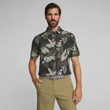 PUMA Performance Shirt 'Aloha' in Green: front