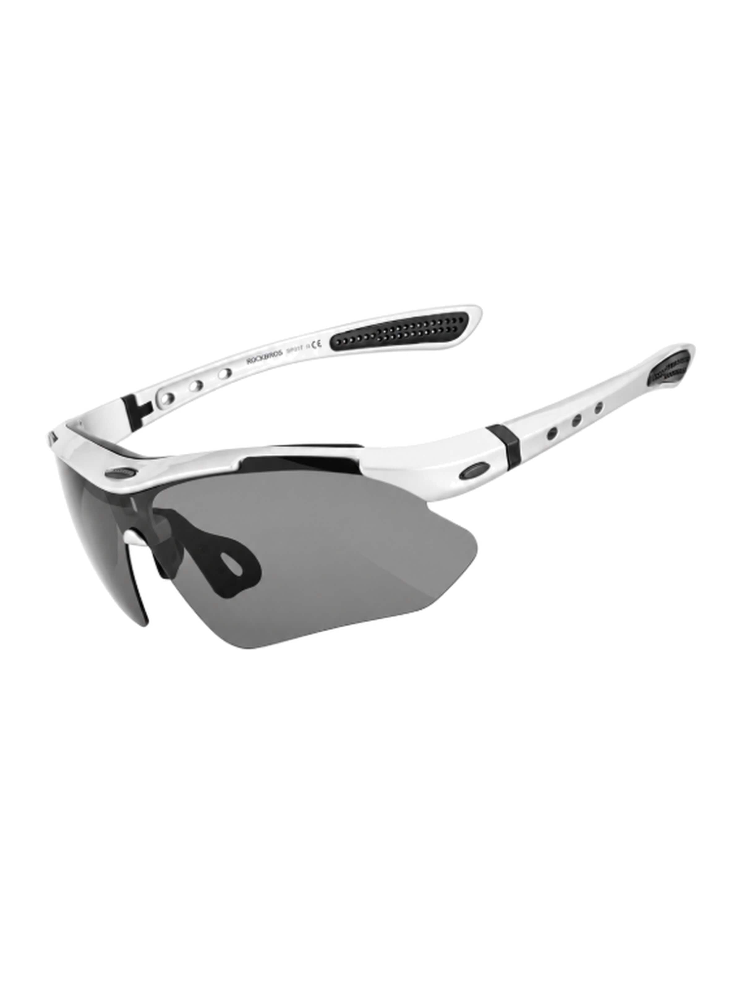 ROCKBROS Sports Glasses 'Polarisierte Fahrradbrille UV400' in Grey: front