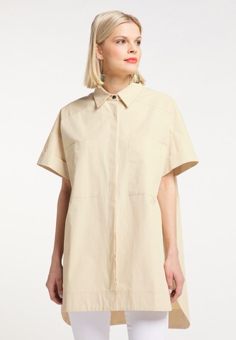 RISA Blouse in Beige: front