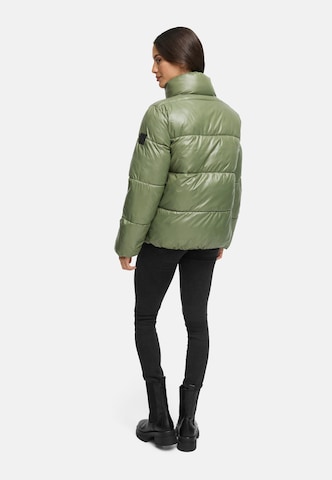 NAVAHOO Winterjas 'Eispracht 14' in Groen