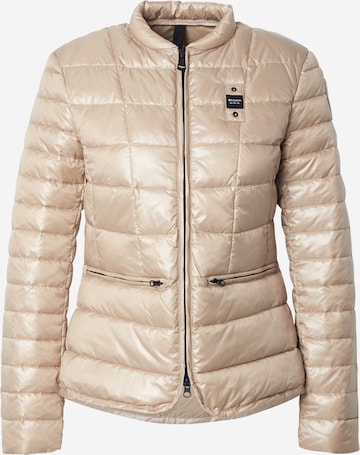 Blauer.USA Přechodná bunda 'ORIOLE' – béžová: přední strana