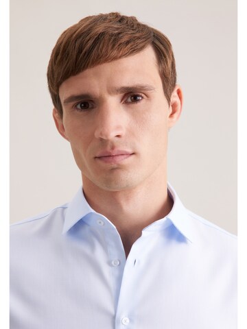 Fit confort Chemise business 'Smart Essentials' SEIDENSTICKER en bleu