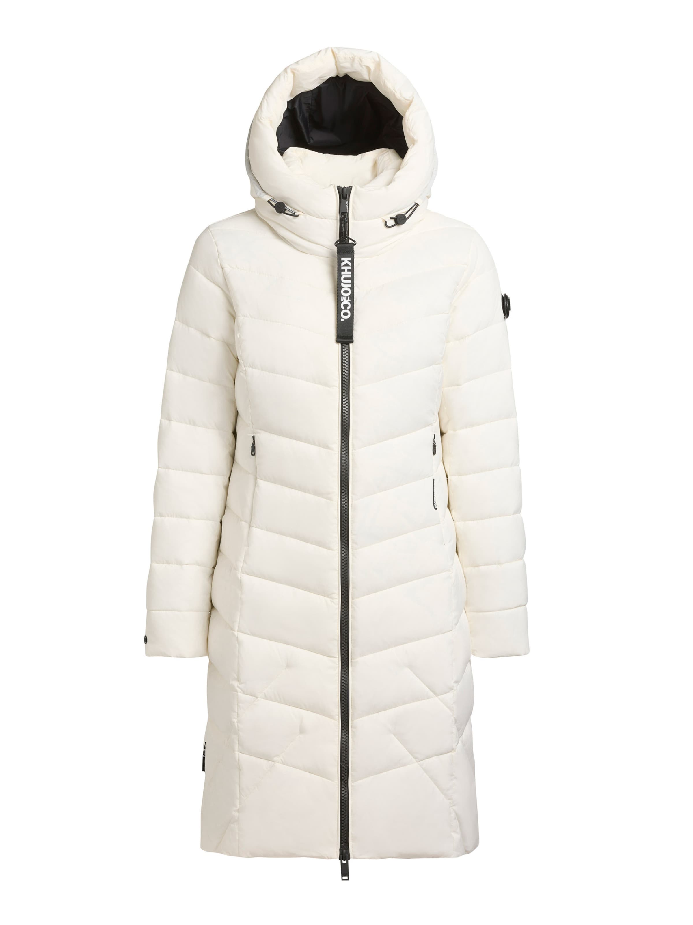 khujo Зимнее пальто 'ODANA4' в Белый: спереди