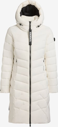 Manteau d’hiver 'ODANA4' khujo en blanc : devant