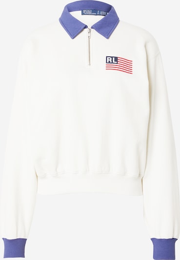 Polo Ralph Lauren Sweatshirt i marin / lilla / blodrød / hvid, Produktvisning