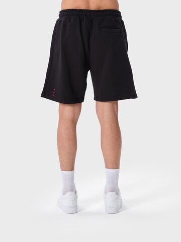 Ossy Homer Loose fit Workout Pants '450 GSM' in Black