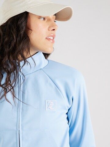 Jachetă de trening de la Juicy Couture Sport pe albastru