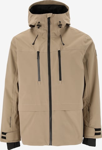 Whistler Skijacke 'Takoda' in Braun: Vorderseite