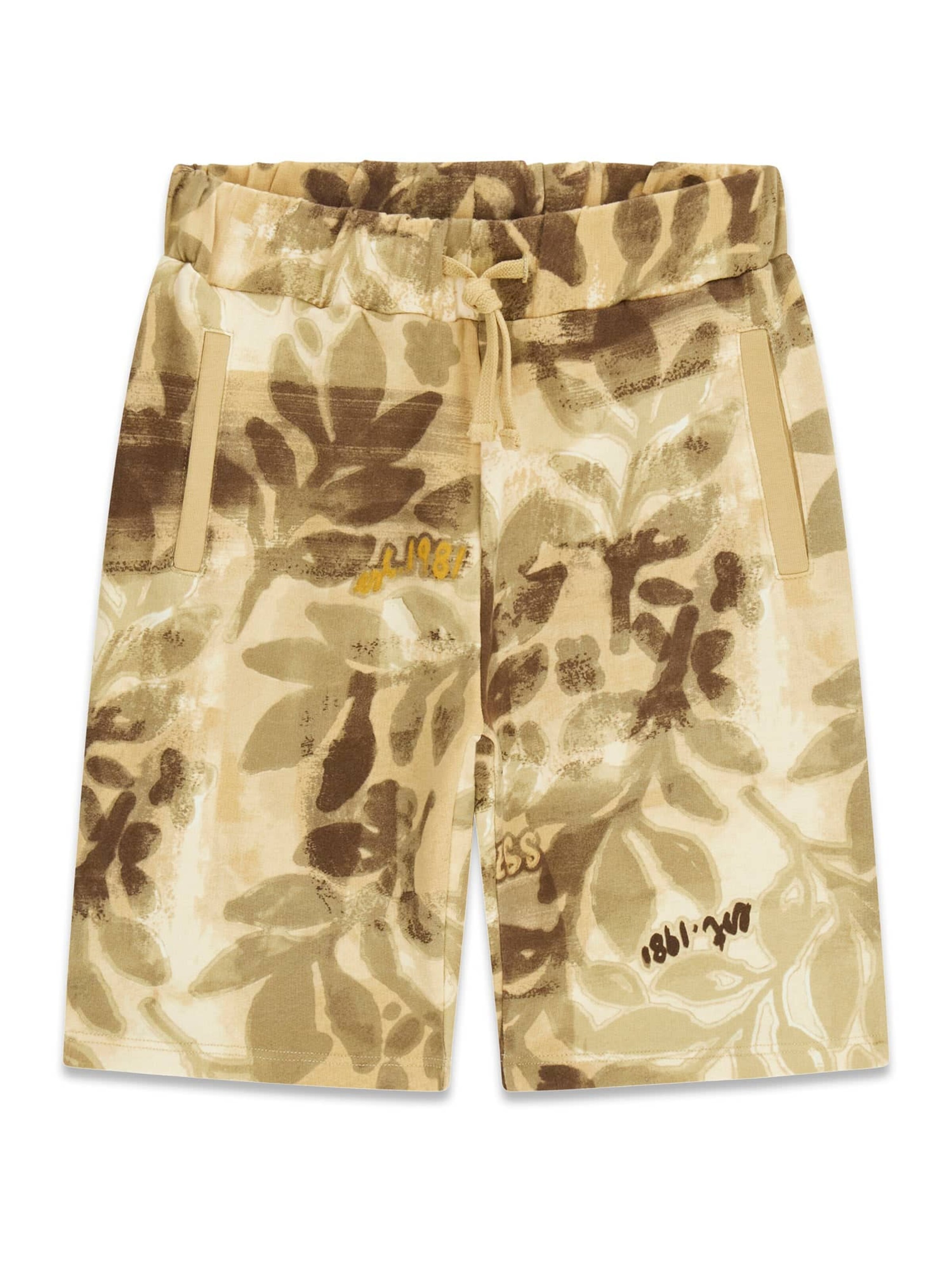 GUESS Regular Pants in Green: front