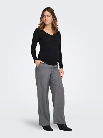 Only Maternity Regular Hose 'OLMHATTIE-LANA' in Grau