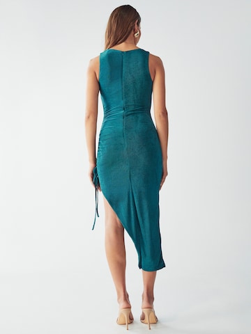 BWLDR Jurk 'FORIA' in Blauw: terug