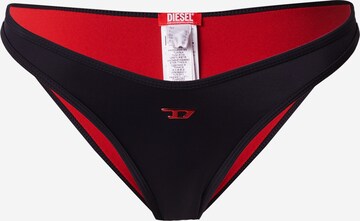 DIESEL Bikini Bottoms 'PUNCHY' in Black: front