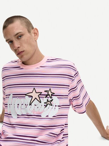 Bershka Shirt in Pink