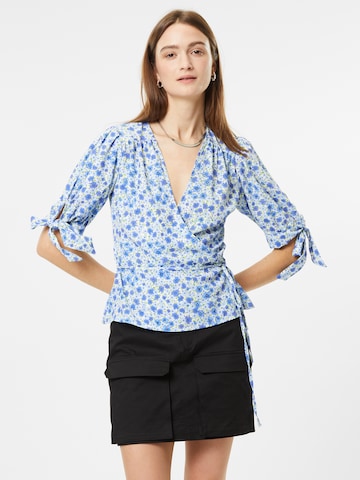 Dorothy Perkins Blouse 'Ditsy' in Blue: front