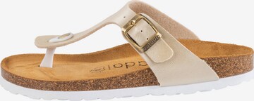 Palado T-Bar Sandals 'Kos' in Beige