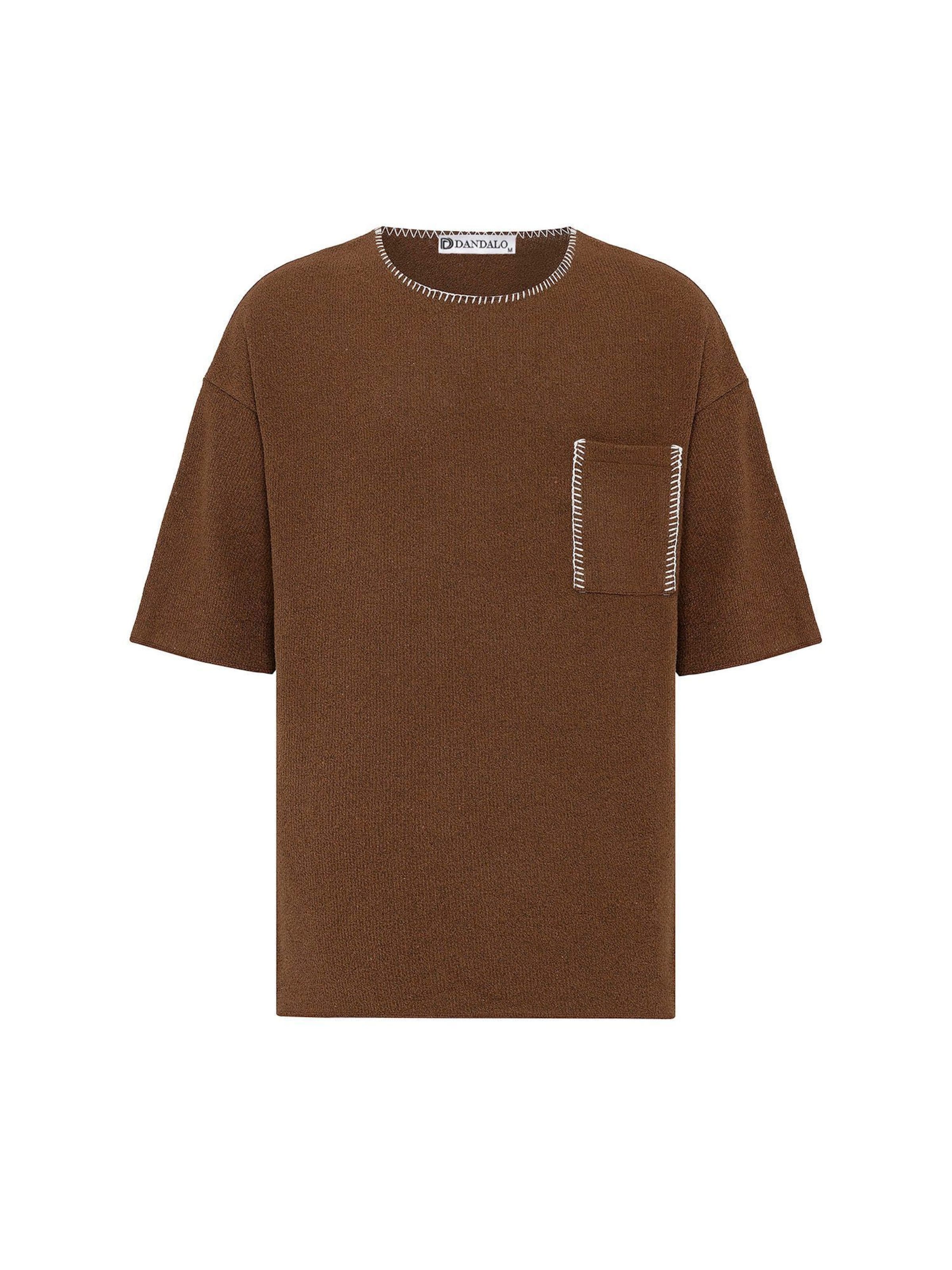 Dandalo Πουλόβερ σε καφέ: μπροστά