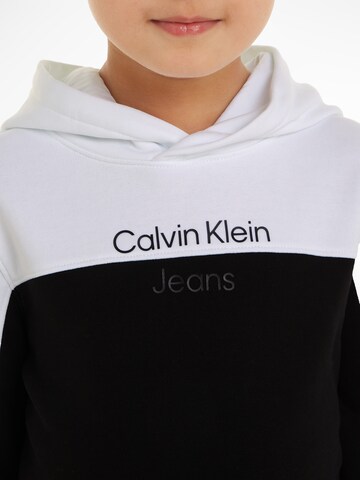 Calvin Klein Jeans Bluza w kolorze czarny