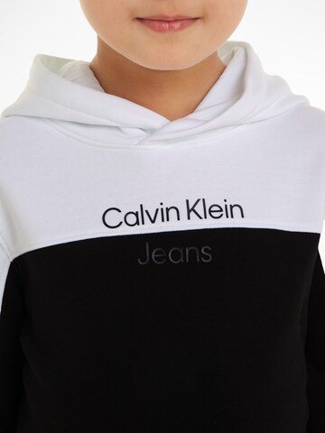 Calvin Klein Jeans Sweatshirt i sort